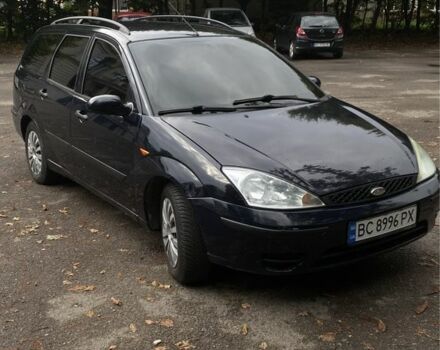 Синий Форд Фокус, объемом двигателя 1.8 л и пробегом 325 тыс. км за 2599 $, фото 1 на Automoto.ua