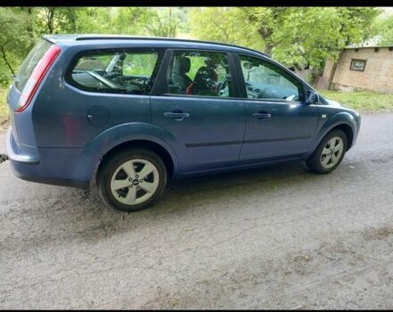 Синий Форд Фокус, объемом двигателя 1.6 л и пробегом 190 тыс. км за 4500 $, фото 1 на Automoto.ua