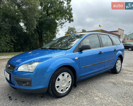 Синій Форд Фокус, об'ємом двигуна 1.6 л та пробігом 173 тис. км за 4350 $, фото 37 на Automoto.ua