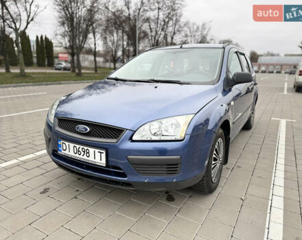 Синий Форд Фокус, объемом двигателя 1.6 л и пробегом 235 тыс. км за 4999 $, фото 1 на Automoto.ua