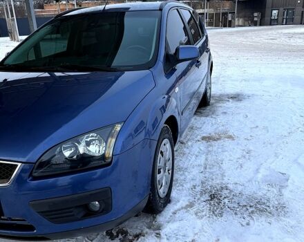 Синий Форд Фокус, объемом двигателя 1.6 л и пробегом 220 тыс. км за 4500 $, фото 4 на Automoto.ua