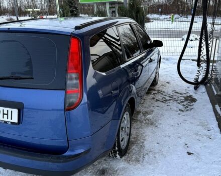 Синий Форд Фокус, объемом двигателя 1.6 л и пробегом 220 тыс. км за 4500 $, фото 3 на Automoto.ua