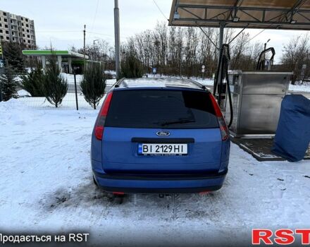 Синий Форд Фокус, объемом двигателя 1.6 л и пробегом 220 тыс. км за 4500 $, фото 1 на Automoto.ua