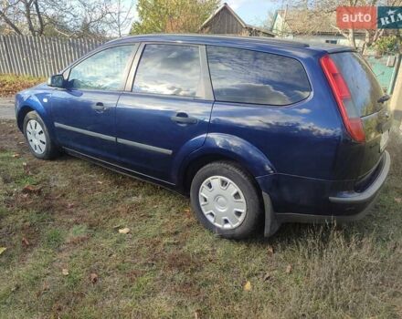 Синий Форд Фокус, объемом двигателя 1.6 л и пробегом 253 тыс. км за 4500 $, фото 1 на Automoto.ua