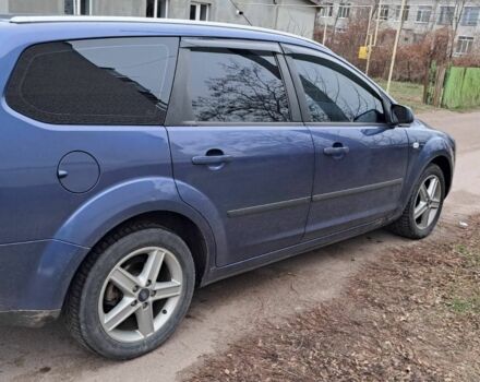 Синий Форд Фокус, объемом двигателя 1.6 л и пробегом 230 тыс. км за 4500 $, фото 2 на Automoto.ua