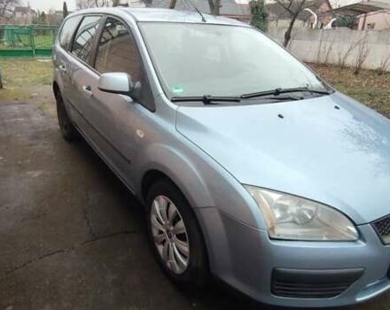 Синий Форд Фокус, объемом двигателя 1.8 л и пробегом 290 тыс. км за 3000 $, фото 4 на Automoto.ua