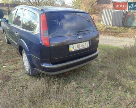 Синий Форд Фокус, объемом двигателя 1.6 л и пробегом 253 тыс. км за 4500 $, фото 2 на Automoto.ua