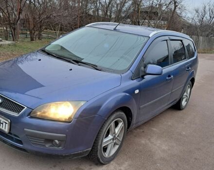 Синий Форд Фокус, объемом двигателя 1.6 л и пробегом 230 тыс. км за 4500 $, фото 5 на Automoto.ua