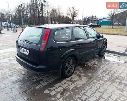 Синий Форд Фокус, объемом двигателя 1.6 л и пробегом 318 тыс. км за 4300 $, фото 3 на Automoto.ua