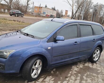 Синий Форд Фокус, объемом двигателя 1.6 л и пробегом 230 тыс. км за 4500 $, фото 4 на Automoto.ua