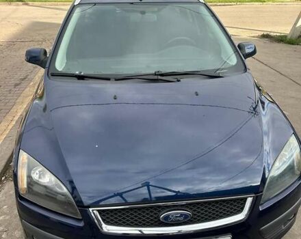 Синий Форд Фокус, объемом двигателя 1.8 л и пробегом 340 тыс. км за 5000 $, фото 1 на Automoto.ua