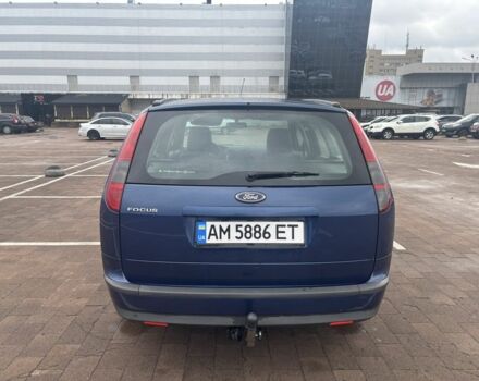 Форд Фокус 2006 в Житомире на Automoto.ua Синий Форд Фокус, объемом двигателя 1.8 л и пробегом 205 тыс. км за 4550 $, фото 6 на Automoto.ua