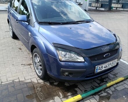 Синий Форд Фокус, объемом двигателя 1.8 л и пробегом 321 тыс. км за 5300 $, фото 1 на Automoto.ua