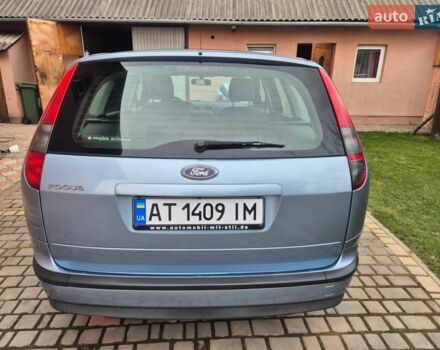 Синий Форд Фокус, объемом двигателя 1.6 л и пробегом 215 тыс. км за 5000 $, фото 5 на Automoto.ua
