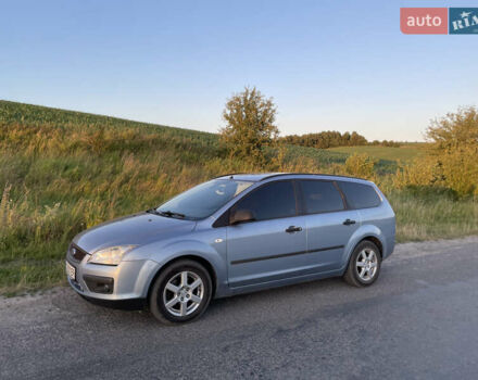 Синий Форд Фокус, объемом двигателя 1.6 л и пробегом 287 тыс. км за 4600 $, фото 1 на Automoto.ua
