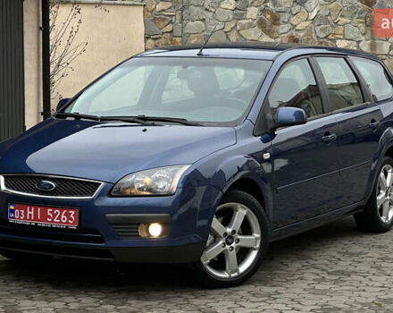 Синий Форд Фокус, объемом двигателя 1.6 л и пробегом 231 тыс. км за 4999 $, фото 1 на Automoto.ua