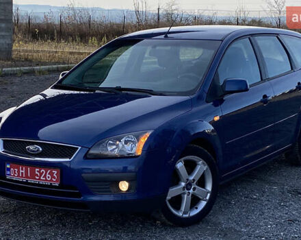 Синий Форд Фокус, объемом двигателя 1.6 л и пробегом 231 тыс. км за 5250 $, фото 1 на Automoto.ua