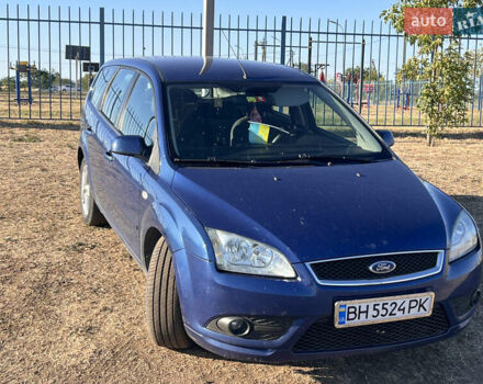 Синий Форд Фокус, объемом двигателя 2 л и пробегом 340 тыс. км за 4500 $, фото 2 на Automoto.ua