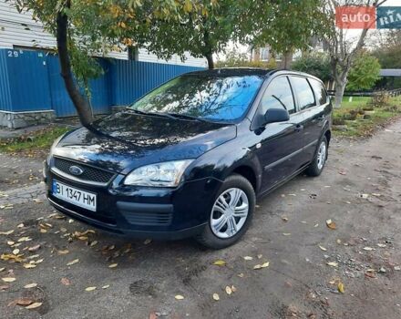 Синий Форд Фокус, объемом двигателя 1.6 л и пробегом 360 тыс. км за 4550 $, фото 3 на Automoto.ua