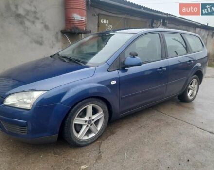 Синий Форд Фокус, объемом двигателя 1.6 л и пробегом 213 тыс. км за 3750 $, фото 5 на Automoto.ua
