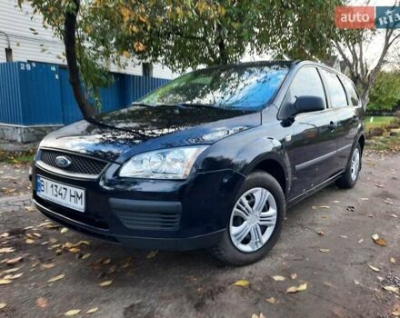 Синий Форд Фокус, объемом двигателя 1.6 л и пробегом 360 тыс. км за 4550 $, фото 1 на Automoto.ua