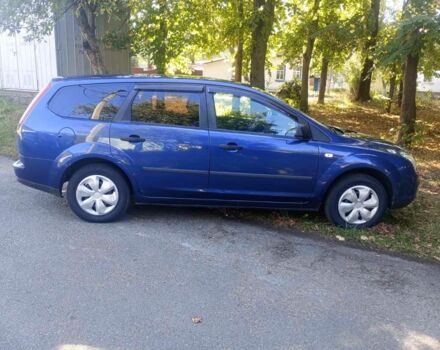 Синий Форд Фокус, объемом двигателя 1.6 л и пробегом 367 тыс. км за 3798 $, фото 1 на Automoto.ua