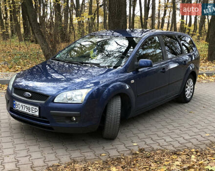 Форд Фокус 2007 в Тернополе на Automoto.ua Синий Форд Фокус, объемом двигателя 1.6 л и пробегом 248 тыс. км за 4600 $, фото 4 на Automoto.ua