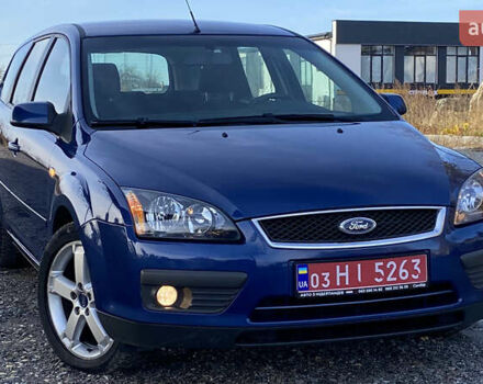 Синий Форд Фокус, объемом двигателя 1.6 л и пробегом 231 тыс. км за 5250 $, фото 4 на Automoto.ua