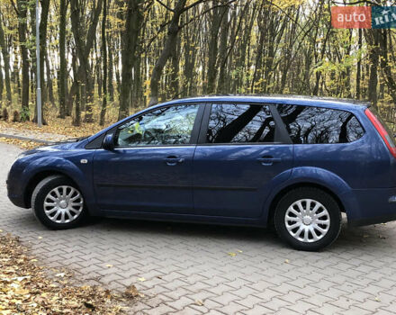 Форд Фокус 2007 в Тернополе на Automoto.ua Синий Форд Фокус, объемом двигателя 1.6 л и пробегом 248 тыс. км за 4600 $, фото 5 на Automoto.ua