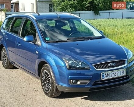 Синий Форд Фокус, объемом двигателя 1.8 л и пробегом 202 тыс. км за 5200 $, фото 11 на Automoto.ua