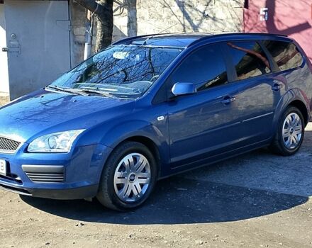 Синій Форд Фокус, об'ємом двигуна 1.8 л та пробігом 236 тис. км за 5000 $, фото 1 на Automoto.ua