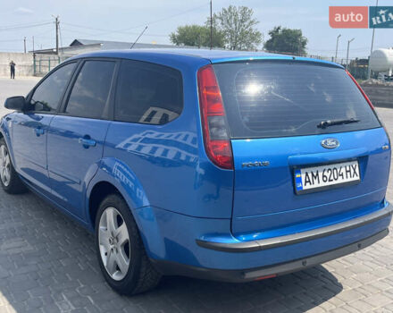 Синий Форд Фокус, объемом двигателя 1.56 л и пробегом 255 тыс. км за 5400 $, фото 4 на Automoto.ua