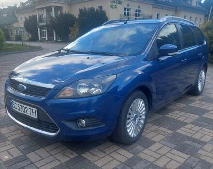Синий Форд Фокус, объемом двигателя 1.6 л и пробегом 215 тыс. км за 6350 $, фото 4 на Automoto.ua