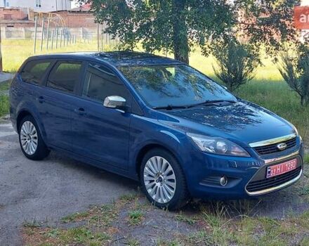 Синий Форд Фокус, объемом двигателя 1.6 л и пробегом 218 тыс. км за 6450 $, фото 4 на Automoto.ua