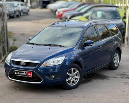 Синий Форд Фокус, объемом двигателя 1.6 л и пробегом 254 тыс. км за 5240 $, фото 1 на Automoto.ua