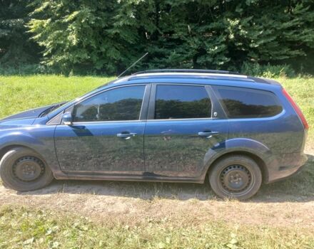 Синій Форд Фокус, об'ємом двигуна 2 л та пробігом 236 тис. км за 4500 $, фото 1 на Automoto.ua