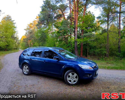 Синий Форд Фокус, объемом двигателя 1.6 л и пробегом 320 тыс. км за 5500 $, фото 1 на Automoto.ua