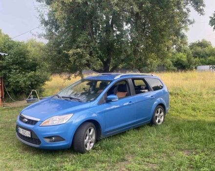Синий Форд Фокус, объемом двигателя 1.6 л и пробегом 217 тыс. км за 7000 $, фото 1 на Automoto.ua