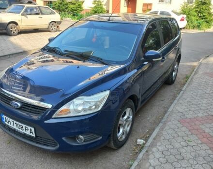 Синій Форд Фокус, об'ємом двигуна 1.6 л та пробігом 214 тис. км за 4300 $, фото 1 на Automoto.ua