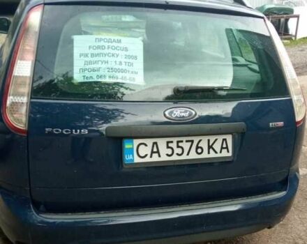 Синій Форд Фокус, об'ємом двигуна 1.8 л та пробігом 250 тис. км за 6000 $, фото 2 на Automoto.ua