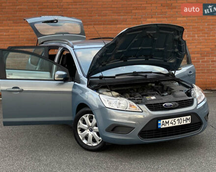 Синий Форд Фокус, объемом двигателя 1.6 л и пробегом 208 тыс. км за 5200 $, фото 21 на Automoto.ua