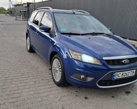 Форд Фокус 2008 у Львові на Automoto.ua Синій Форд Фокус, об'ємом двигуна 1.6 л та пробігом 310 тис. км за 5600 $, фото 2 на Automoto.ua