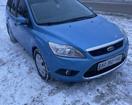 Синий Форд Фокус, объемом двигателя 2 л и пробегом 225 тыс. км за 5600 $, фото 1 на Automoto.ua