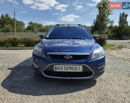 Форд Фокус 2009 в Харькове на Automoto.ua Синий Форд Фокус, объемом двигателя 2 л и пробегом 295 тыс. км за 7200 $, фото 6 на Automoto.ua