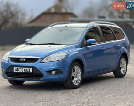 Синий Форд Фокус, объемом двигателя 1.6 л и пробегом 211 тыс. км за 4950 $, фото 6 на Automoto.ua