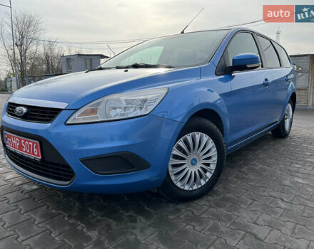 Синий Форд Фокус, объемом двигателя 1.6 л и пробегом 199 тыс. км за 6399 $, фото 1 на Automoto.ua