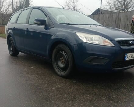 Синий Форд Фокус, объемом двигателя 1.6 л и пробегом 293 тыс. км за 5000 $, фото 5 на Automoto.ua