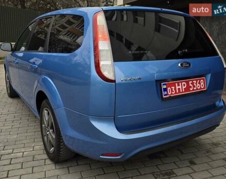 Синий Форд Фокус, объемом двигателя 1.6 л и пробегом 169 тыс. км за 5350 $, фото 6 на Automoto.ua