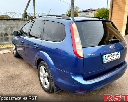 Форд Фокус 2009 у Коростене на Automoto.ua Синій Форд Фокус, об'ємом двигуна 1.8 л та пробігом 236 тис. км за 5200 $, фото 4 на Automoto.ua
