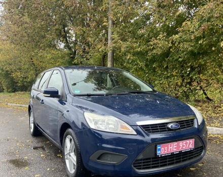 Синий Форд Фокус, объемом двигателя 1.6 л и пробегом 223 тыс. км за 6000 $, фото 18 на Automoto.ua